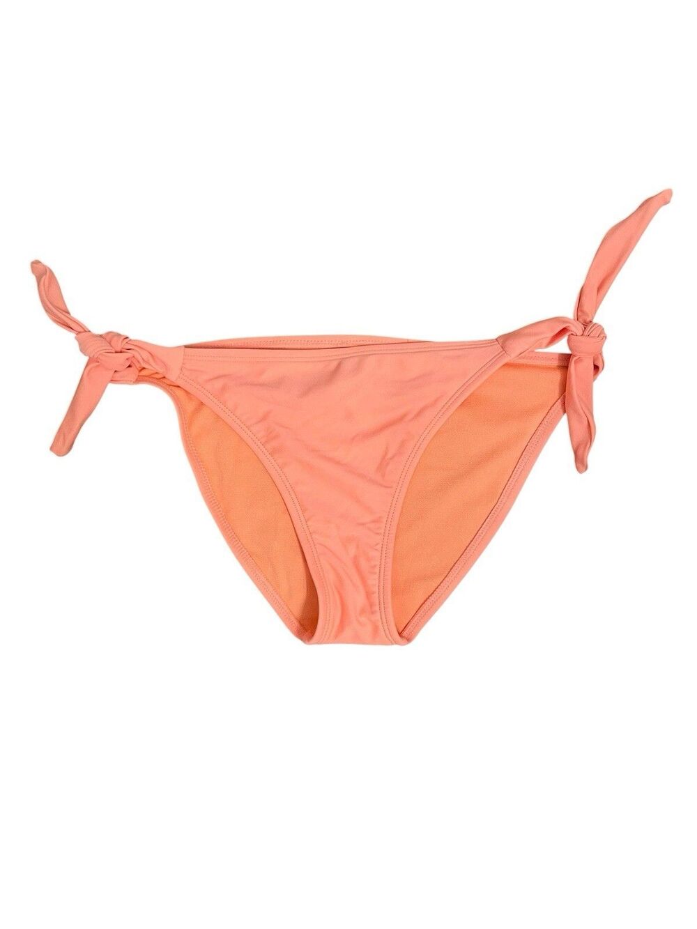 Salt + Cove Coral Tie Side Bikini Bottom Women’s Small S Solid Swim